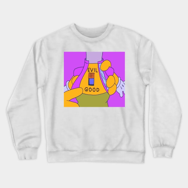 Evil doll Crewneck Sweatshirt by Whatever Forever